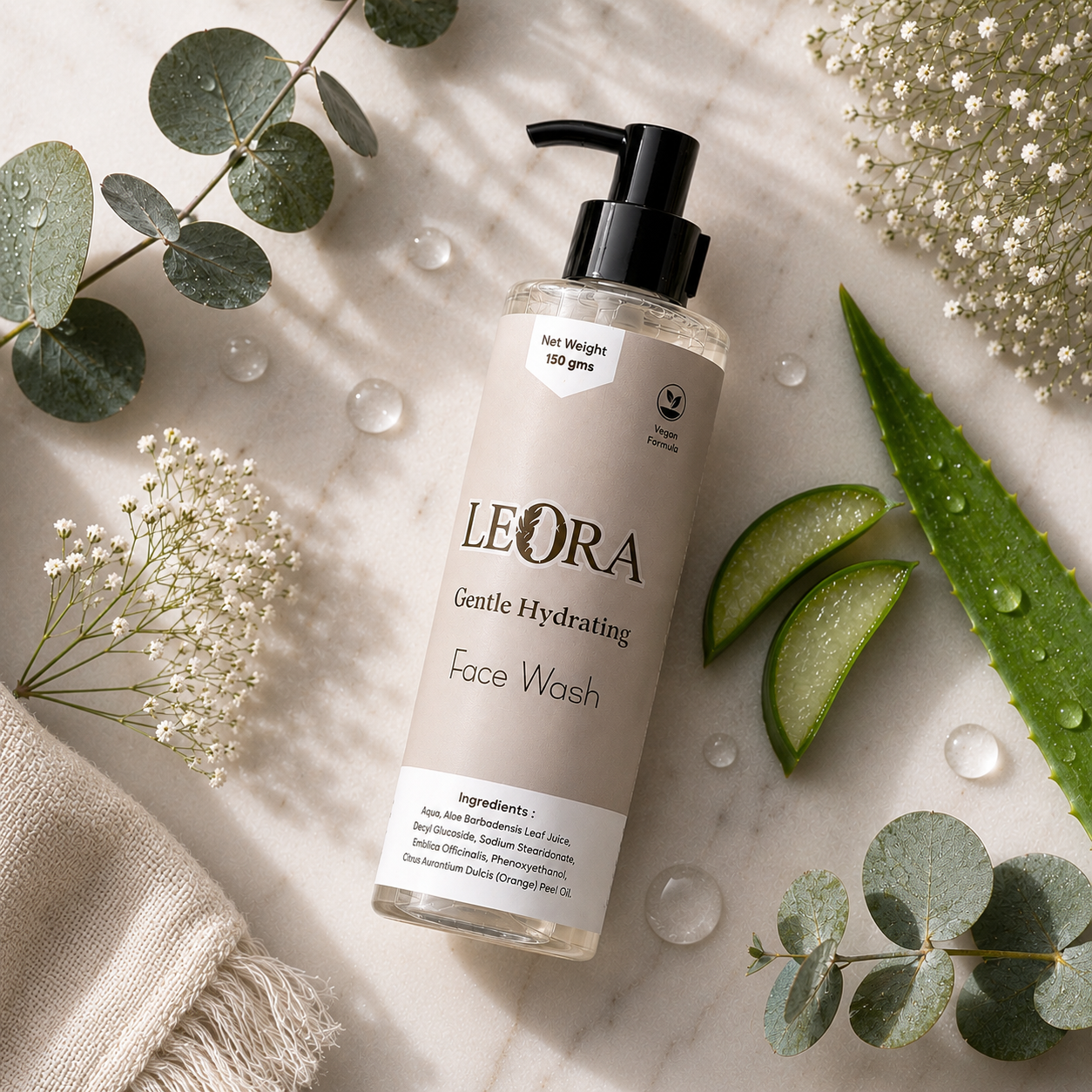 Leora Clarifying Salicylic Acid Face WashClear skin, naturally